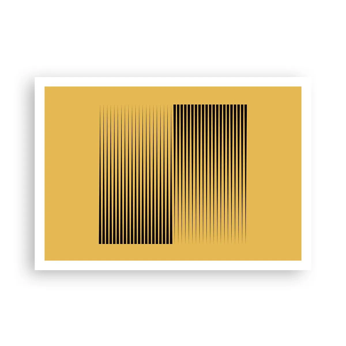 Plakat - Modsætningernes kvadrat - 100x70 cm