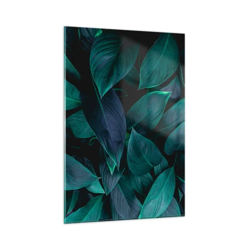 Billede på glas - Grønt i sig selv - 80x120 cm