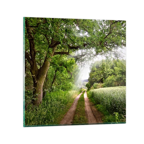 Billede på glas - Et in Arcadia ego - 30x30 cm