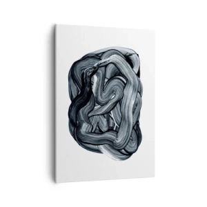 Lærredstryk - Billede på lærred - Så enkelt er det ikke - 50x70 cm