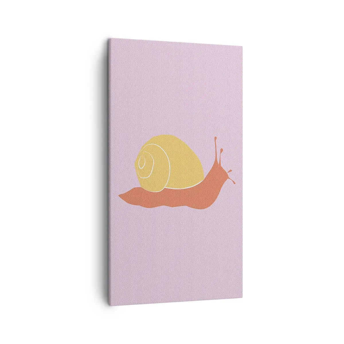 Lærredstryk - Billede på lærred - Der er ingen hastværk - 45x80 cm