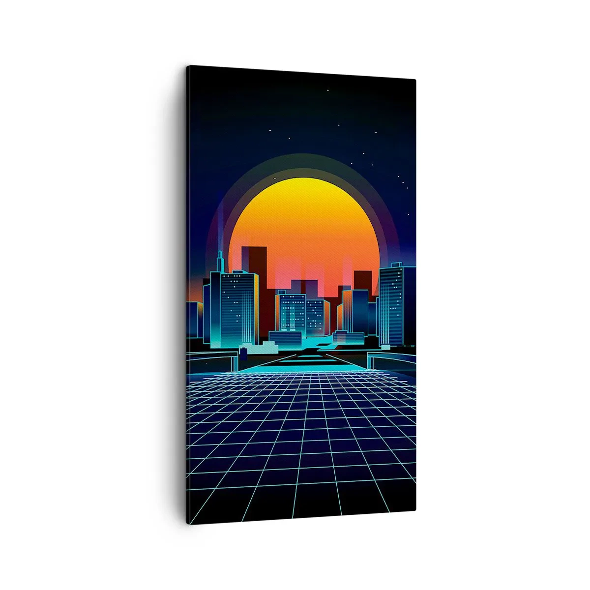 Lærredstryk - Billede på lærred - Vil du stadig gerne komme til den ægte vare? - 45x80 cm