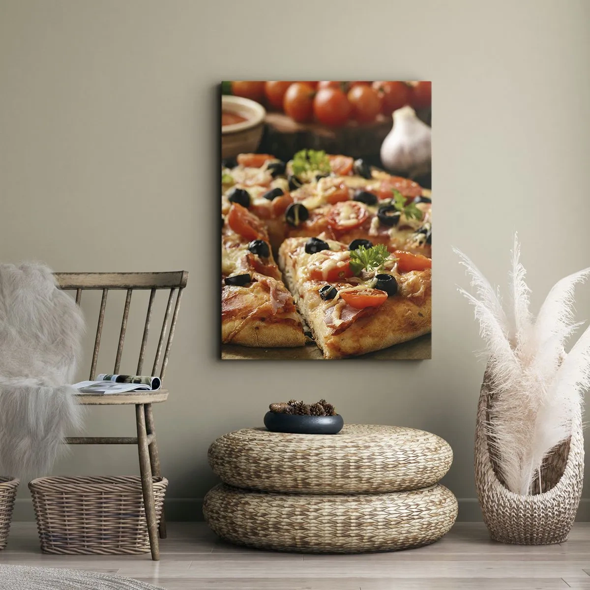 Lærredstryk - Billede på lærred - Du er sluppet af sted med det igen - 50x70 cm