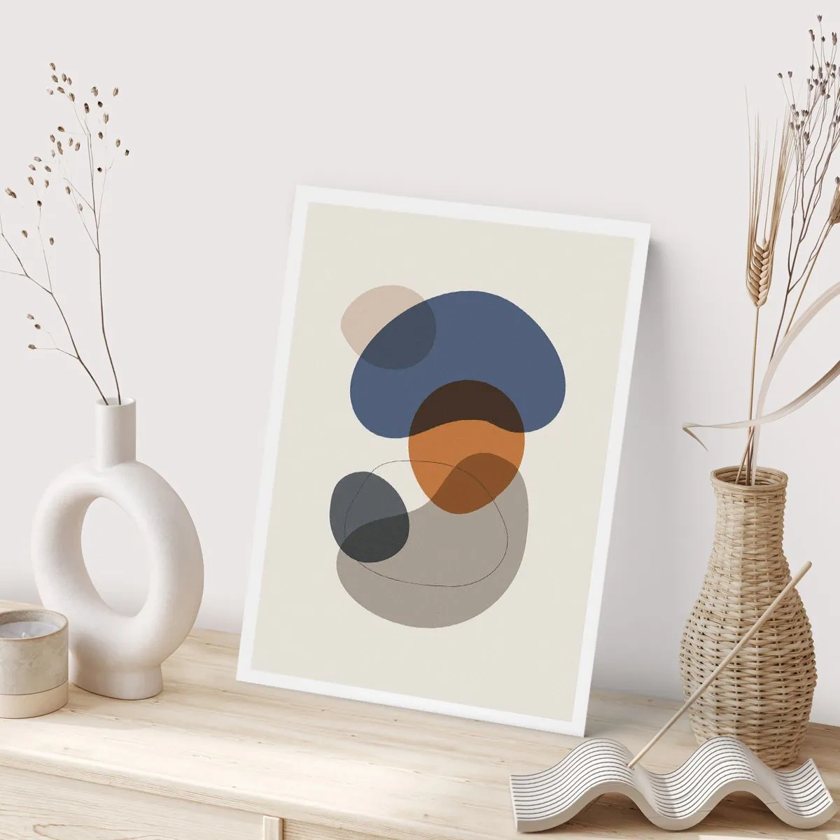 Plakat - Dråber af farve - 50x70 cm