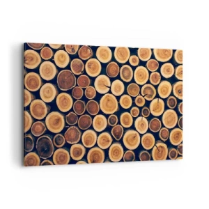 Lærredstryk - Billede på lærred - Hvor gammel ser jeg ud? - 120x80 cm