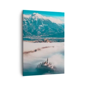 Lærredstryk - Billede på lærred - Begyndelsen på et eventyr - 50x70 cm