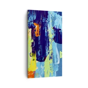 Lærredstryk - Billede på lærred - Livet er smukt! - 45x80 cm