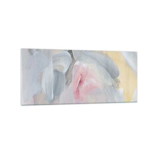 Billede på glas - I en pastelfarvet verden - 120x50 cm