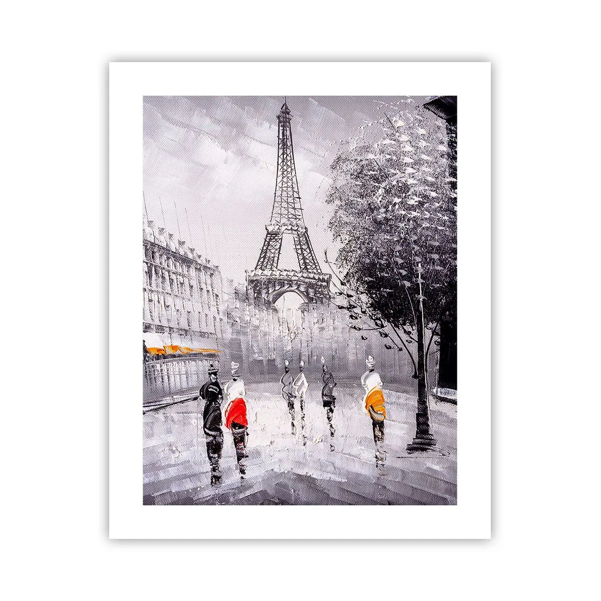 Plakat - En parisisk spadseretur - 40x50 cm