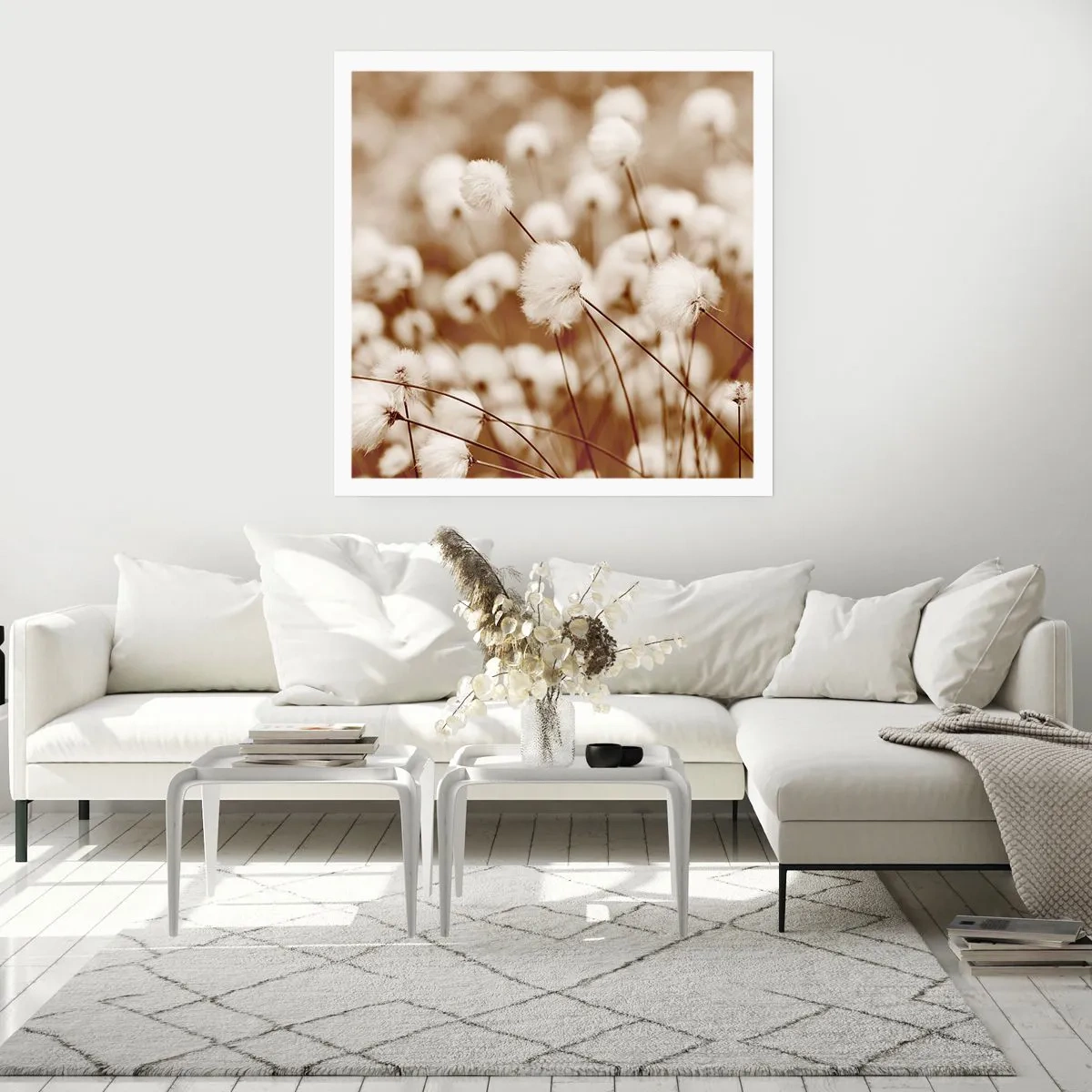Plakat - Fyldig mark - 60x60 cm