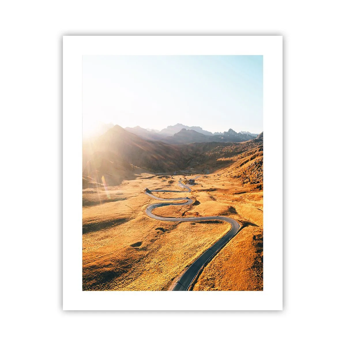 Plakat - I en gylden dal - 40x50 cm