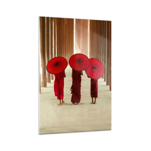 Billede på glas - På vej til det rene land - 70x100 cm