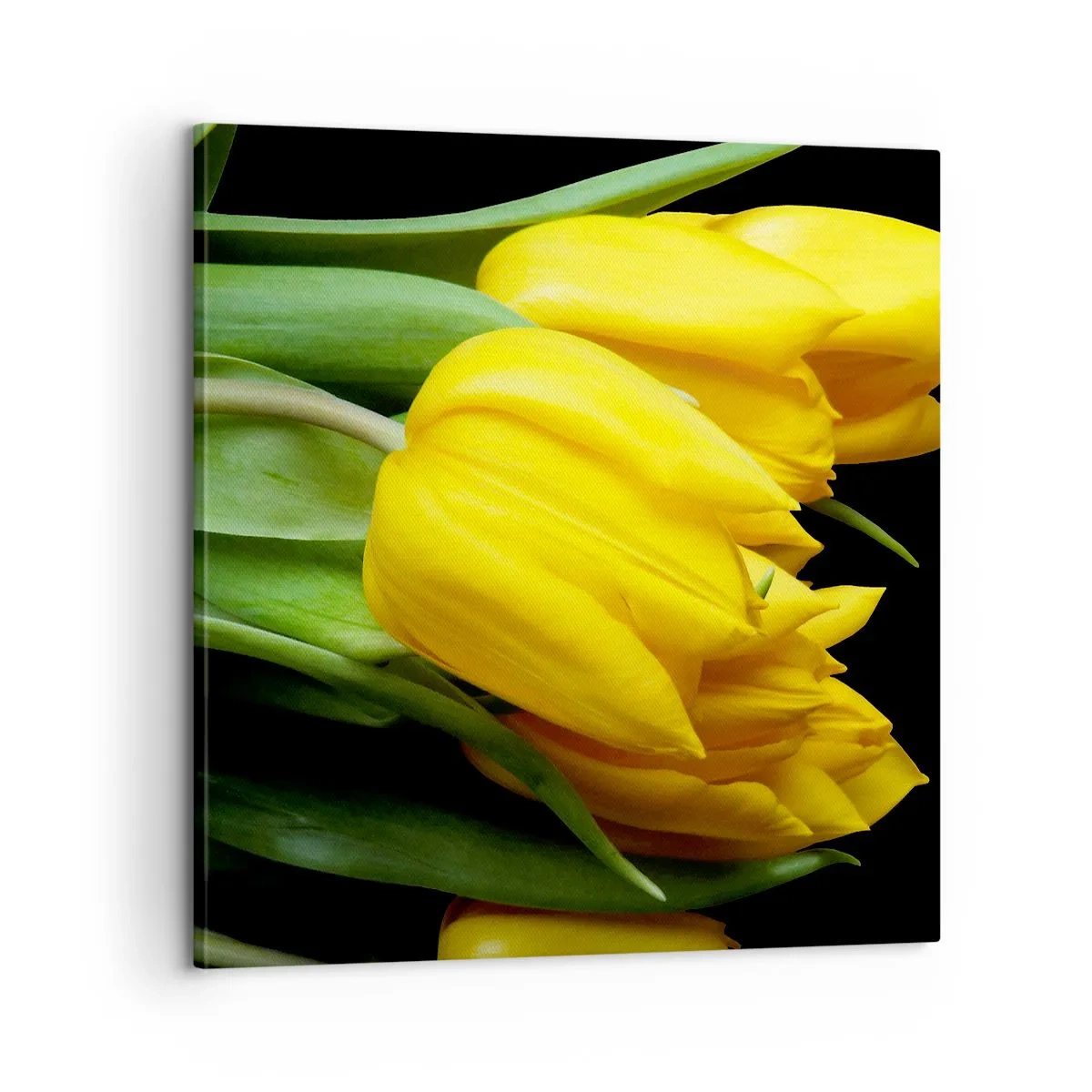 Lærredstryk - Billede på lærred - Opstå fra den rene sol - 60x60 cm