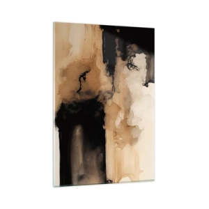 Billede på glas - En spændende abstraktion - 80x120 cm