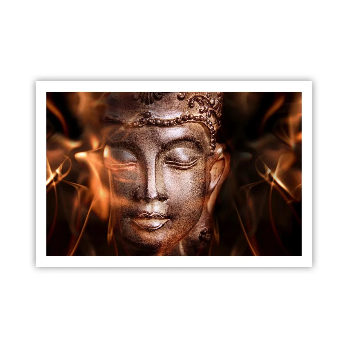 Plakat - Den eksisterer kun her og nu - 91x61 cm