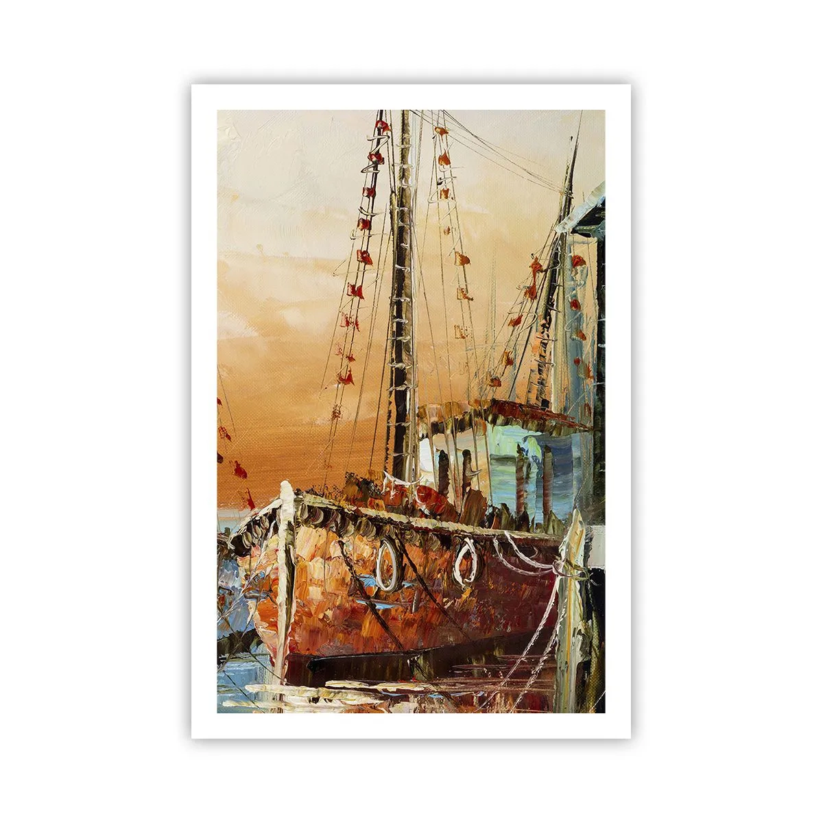Plakat - Fredelig tilbagevenden - 61x91 cm