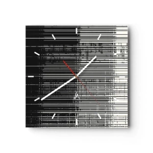 Vægur, Uret - Bølger og vibrationer - 30x30 cm