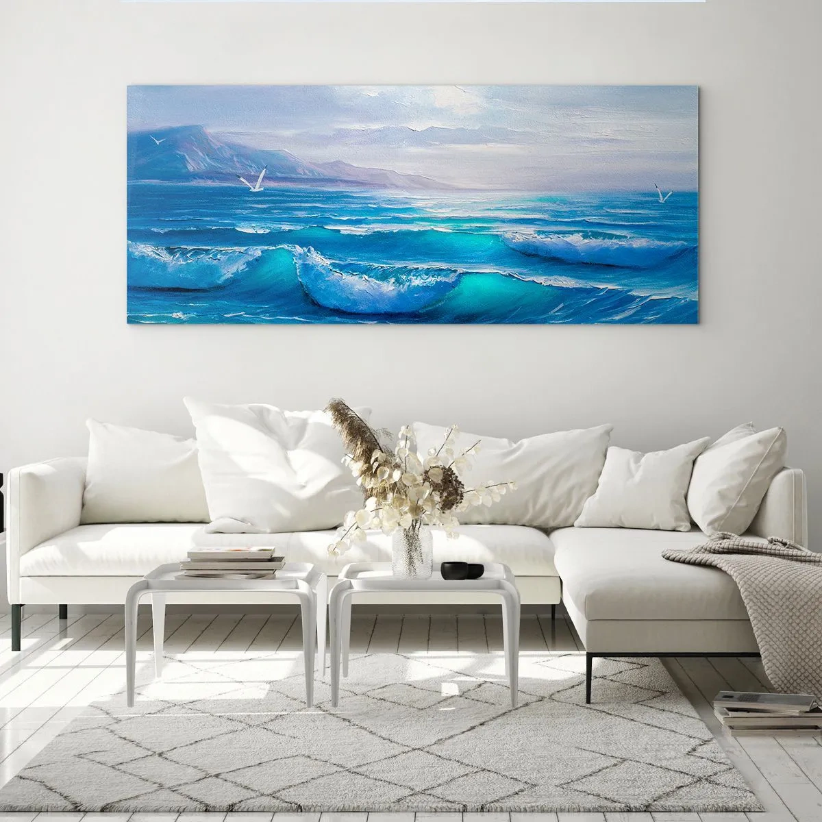 Billede på glas - Giver trøst - 100x40 cm
