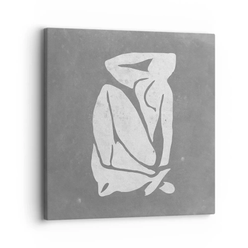 Lærredstryk - Billede på lærred - I drømmerier - 30x30 cm