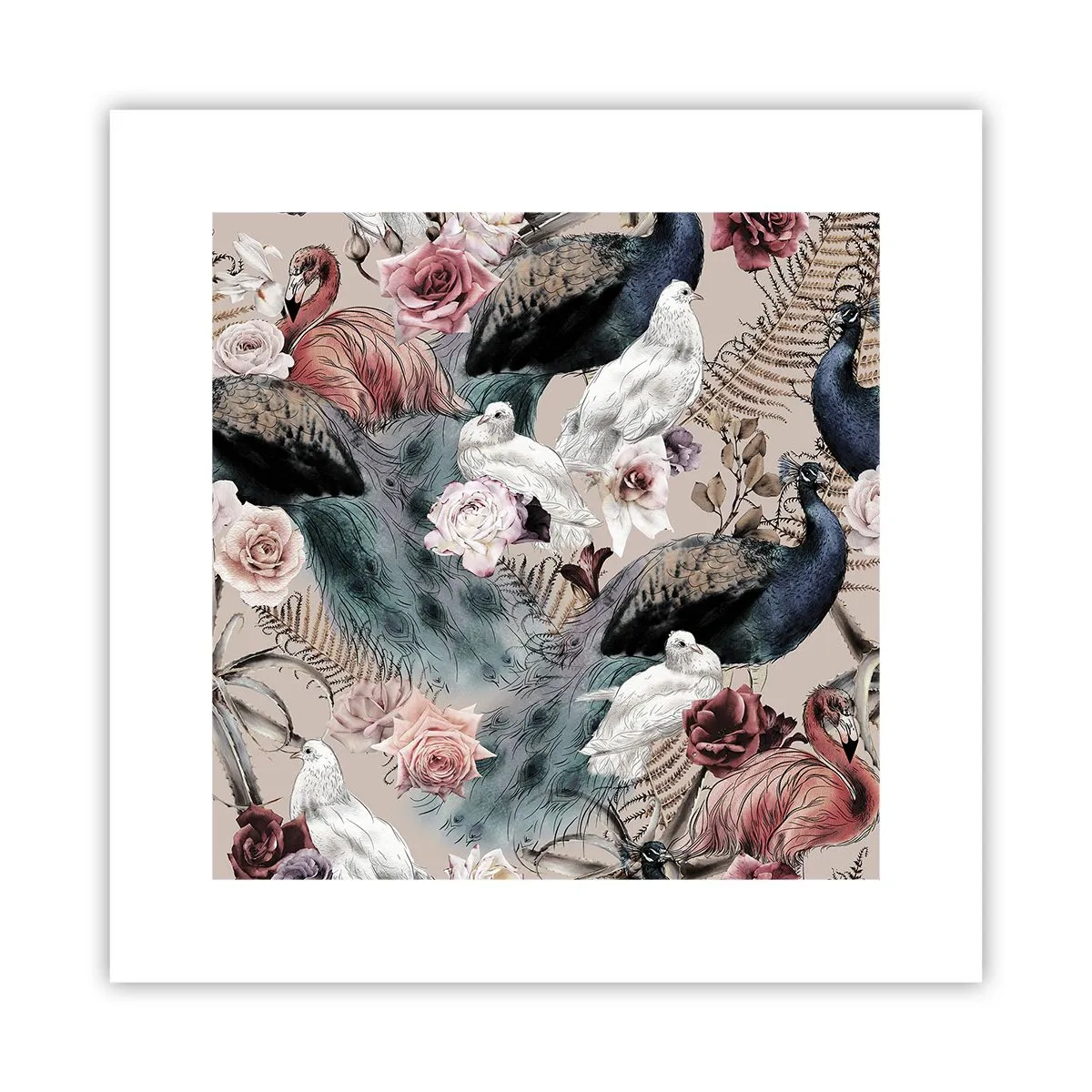Plakat - I paladsets have - 30x30 cm