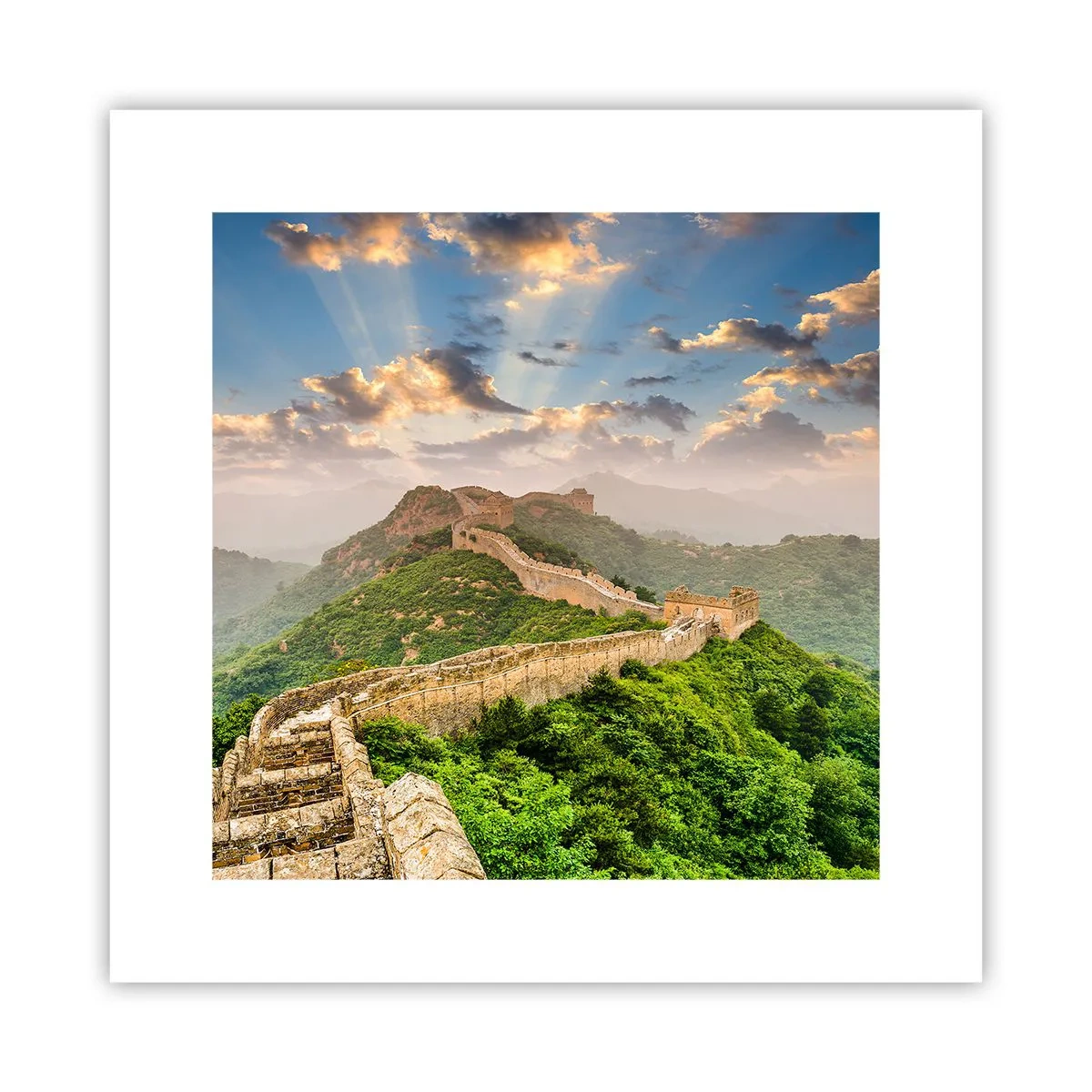 Plakat - Uforanderlig storhed - 30x30 cm