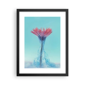 Plakat i sort ramme - I en nærende omfavnelse - 30x40 cm