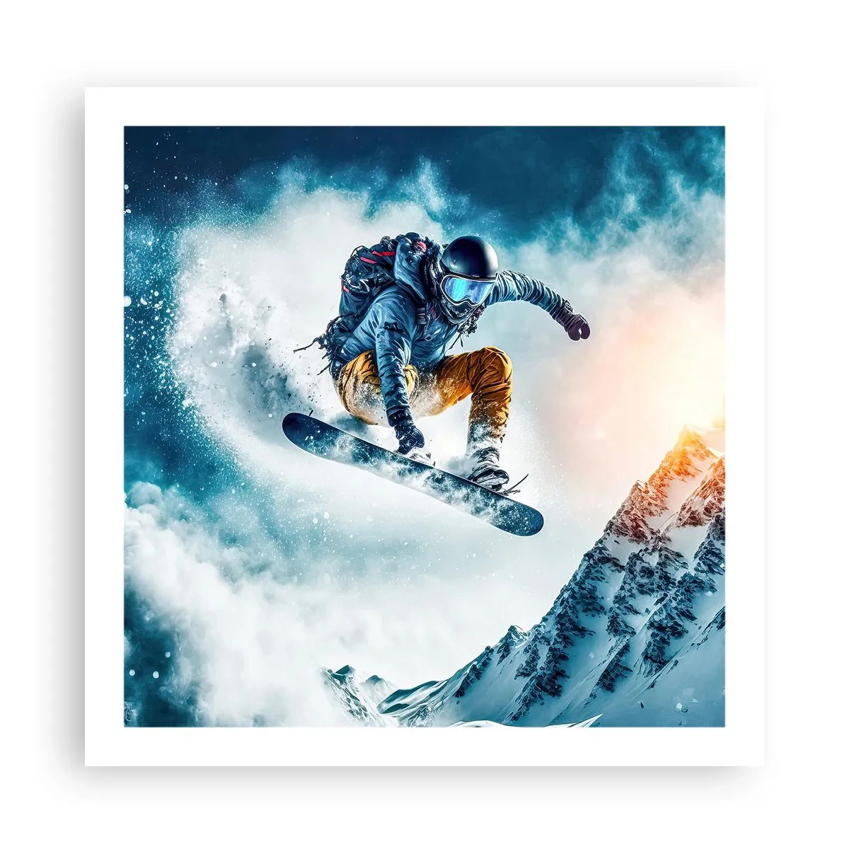 Plakat - Ekstreme følelser - 60x60 cm