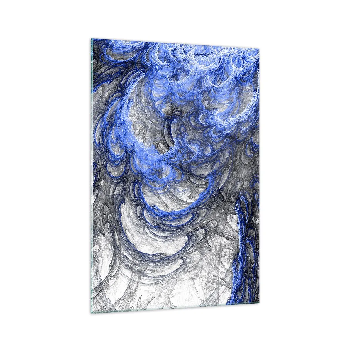 Billede på glas - En bølges fødsel - 70x100 cm