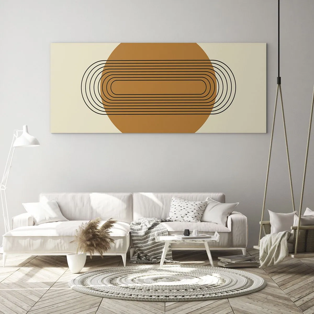 Billede på glas - Den perfekte plan - 160x50 cm