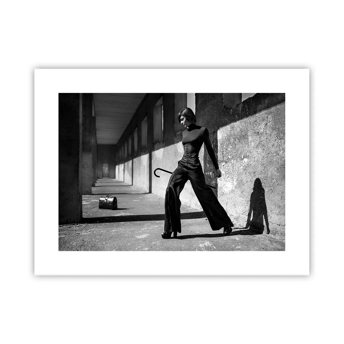 Plakat -  Byens elegance - 40x30 cm