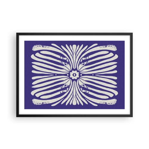 Plakat i sort ramme - Etniske inspirationer - 70x50 cm