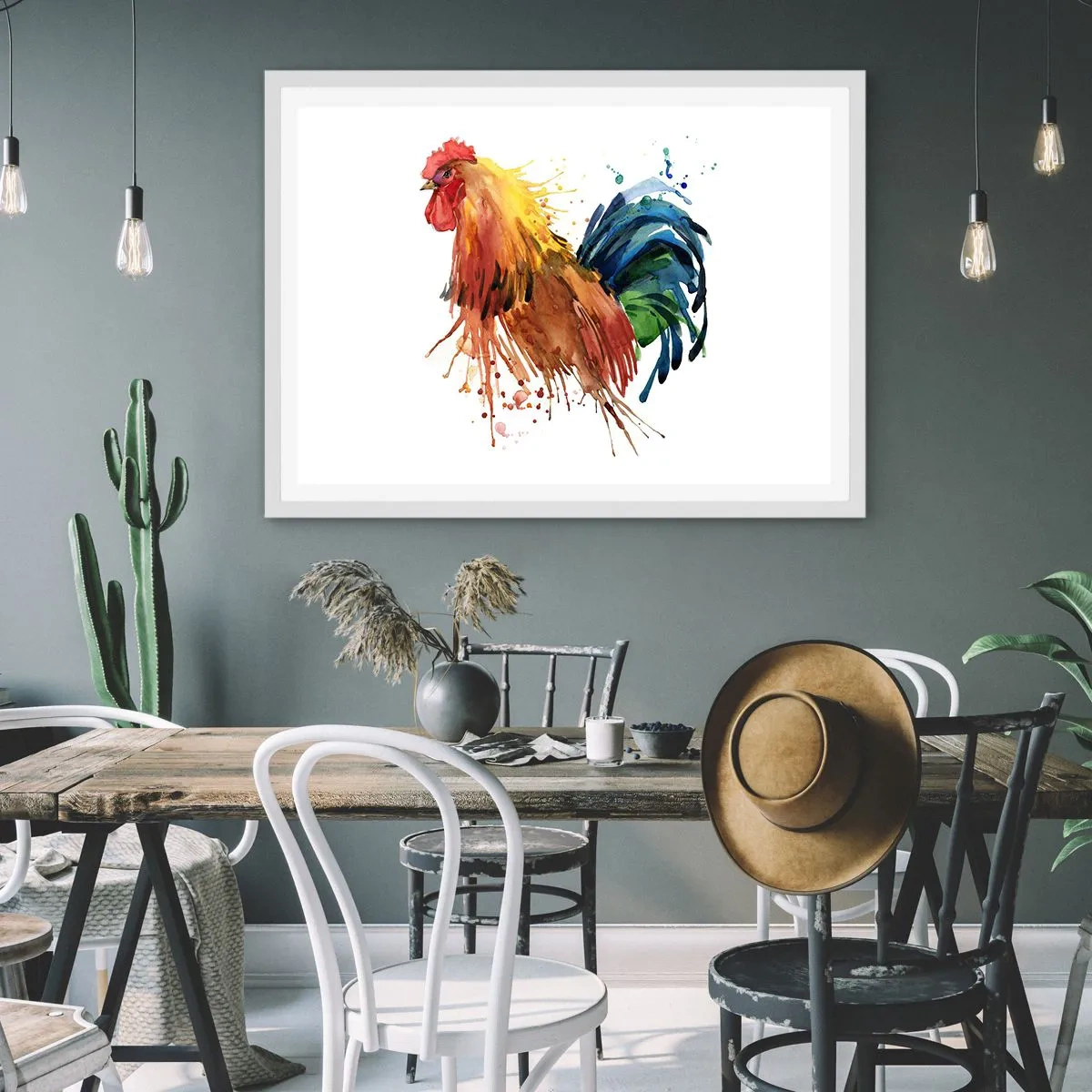 Plakat i hvid ramme - Kongelig kappe, kongelig stolthed - 91x61 cm