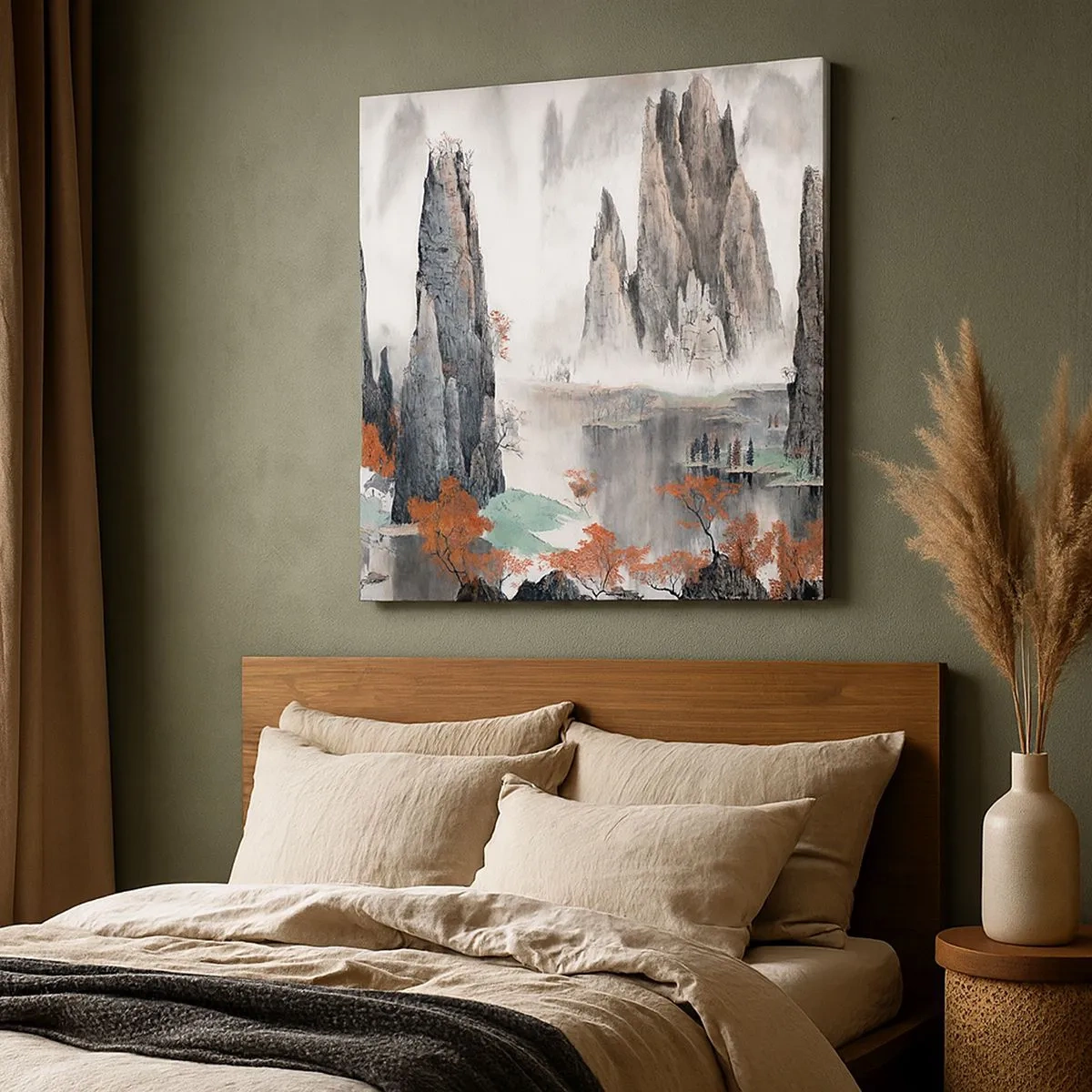 Lærredstryk - Billede på lærred - Stærke beskyttere - 30x30 cm