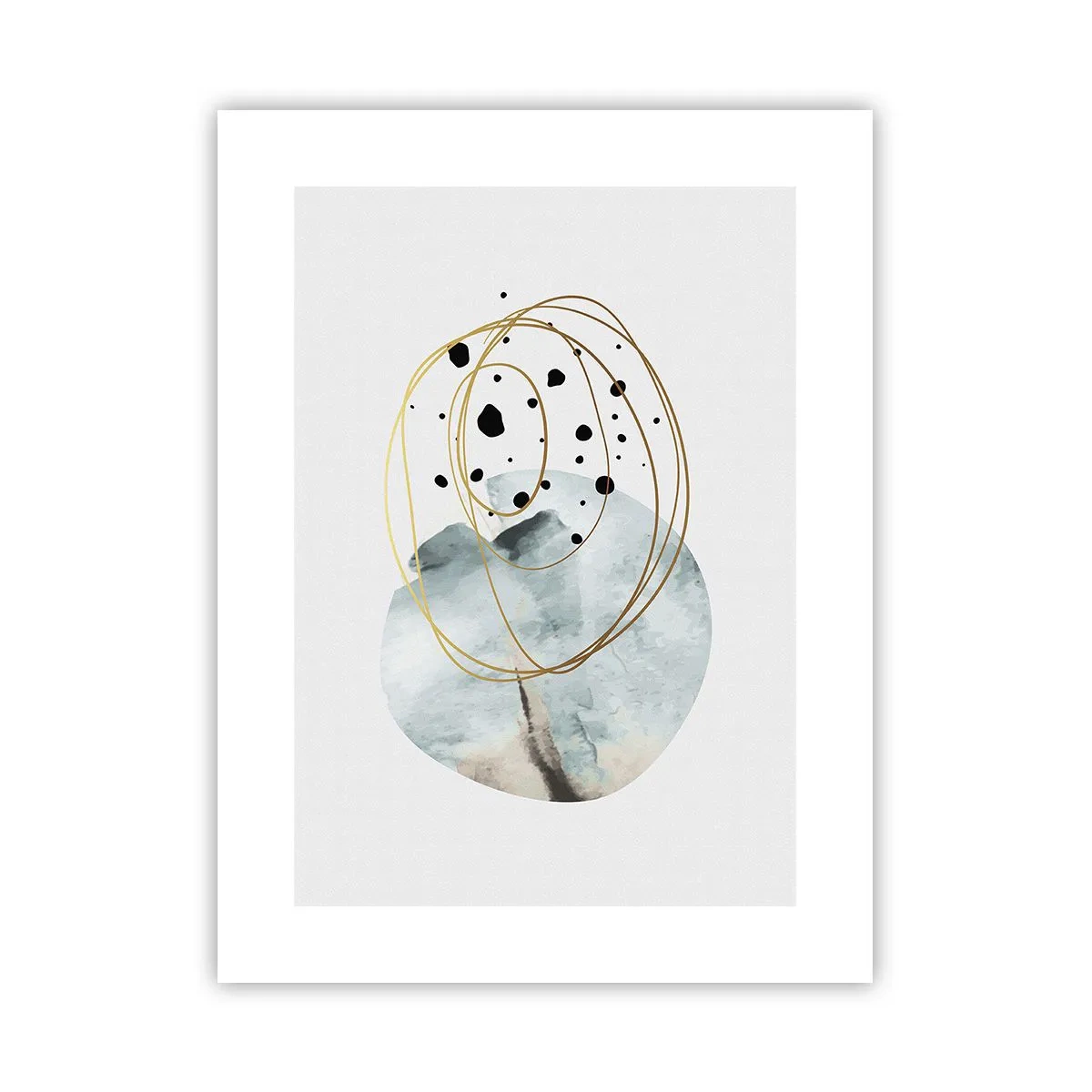 Plakat - I rummets favntag - 30x40 cm