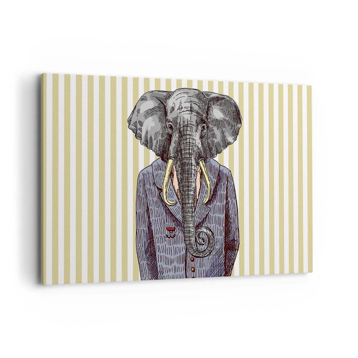 Lærredstryk - Billede på lærred - Elegant af natur - 120x80 cm