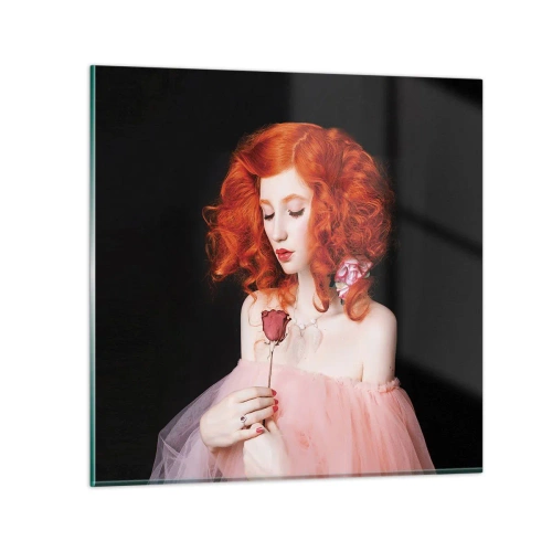 Billede på glas - I barokstil - 30x30 cm