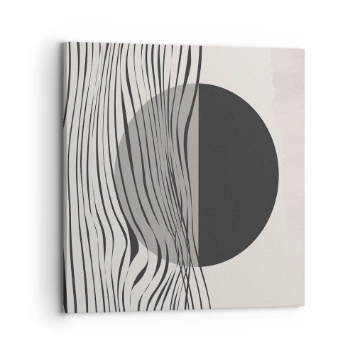 Lærredstryk - Billede på lærred - Halvkomposition - 70x70 cm
