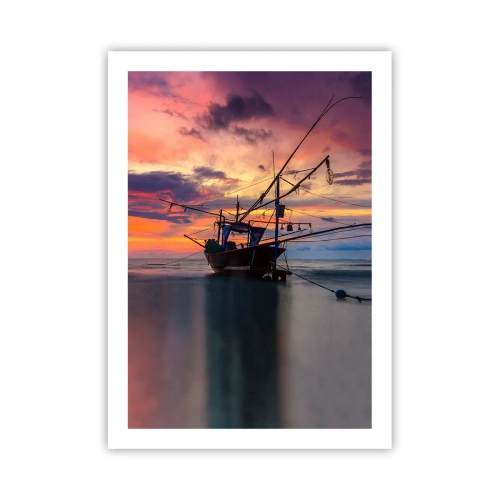 Plakat - En eksotisk aften - 50x70 cm