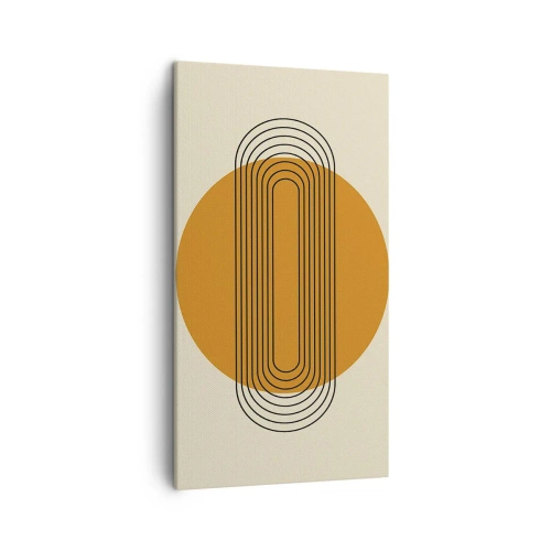 Lærredstryk - Billede på lærred - Den perfekte plan - 45x80 cm