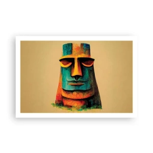 Plakat - Statuarisk, men alligevel sympatisk - 91x61 cm