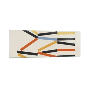 Billede på glas - Vandret komposition - 90x30 cm