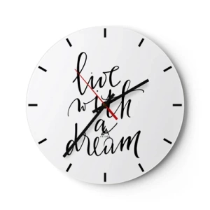 Vægur, Uret - Of course - 40x40 cm