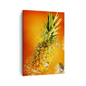 Lærredstryk - Billede på lærred - Tropisk saftig friskhed - 50x70 cm