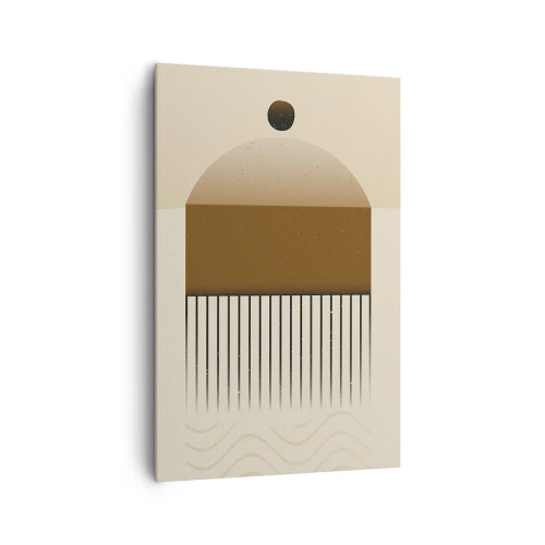 Lærredstryk - Billede på lærred - Forskellige stater - 80x120 cm