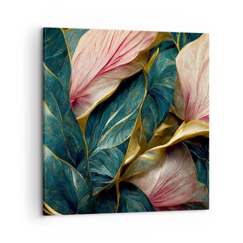 Lærredstryk - Billede på lærred - Naturlig elegance og stil - 50x50 cm