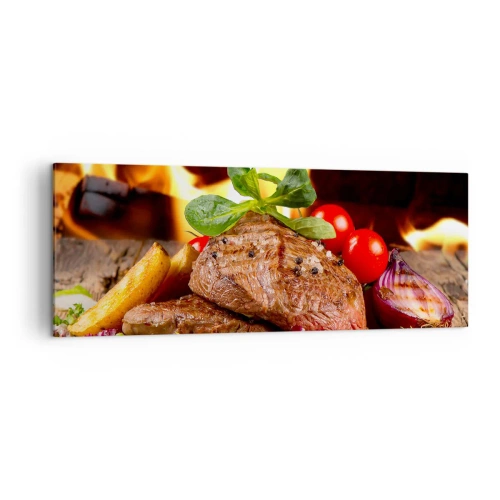Lærredstryk - Billede på lærred - Fremkaldt med varme - 140x50 cm