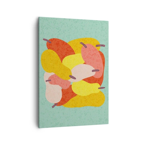 Lærredstryk - Billede på lærred - Smag på sommersolen - 50x70 cm