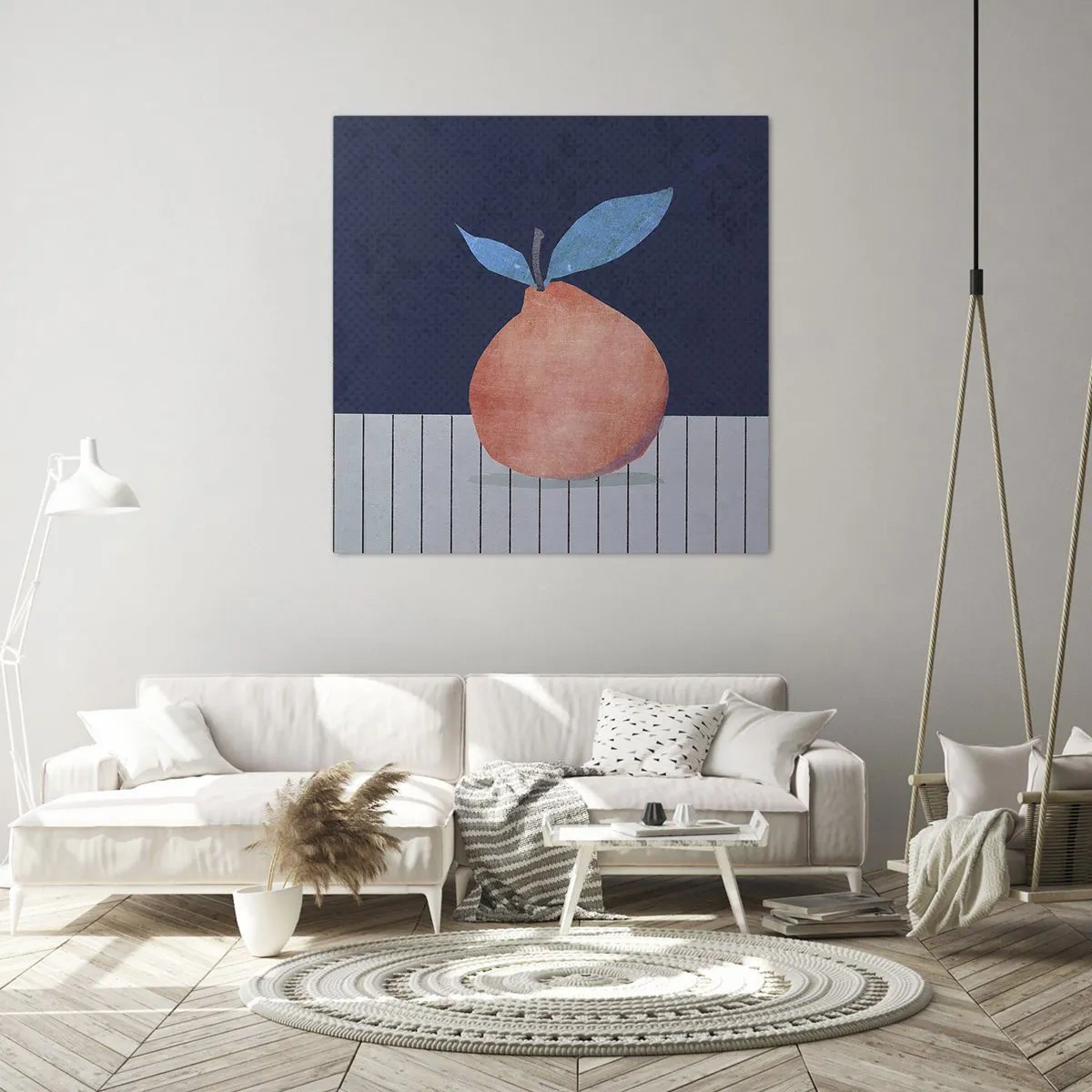 Lærredstryk - Billede på lærred - Konveksitet og plan - 40x40 cm