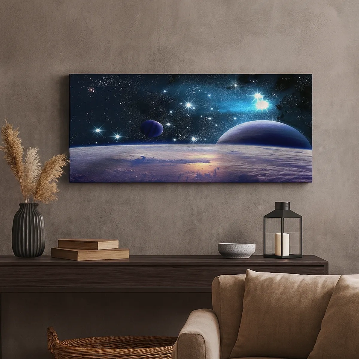 Lærredstryk - Billede på lærred - Er du stadig alene? - 30x30 cm