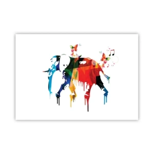 Plakat - Alle kan danse - 100x70 cm